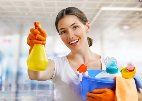 Cleaning service payment and rescheduling terms on a legal page