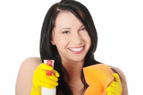 Motspur Park carpet cleaners working safely on site